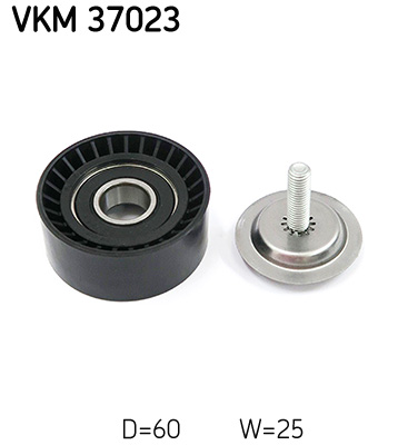 SKF VKM 37023 Umlenk-/Führungsrolle, Keilrippenriemen